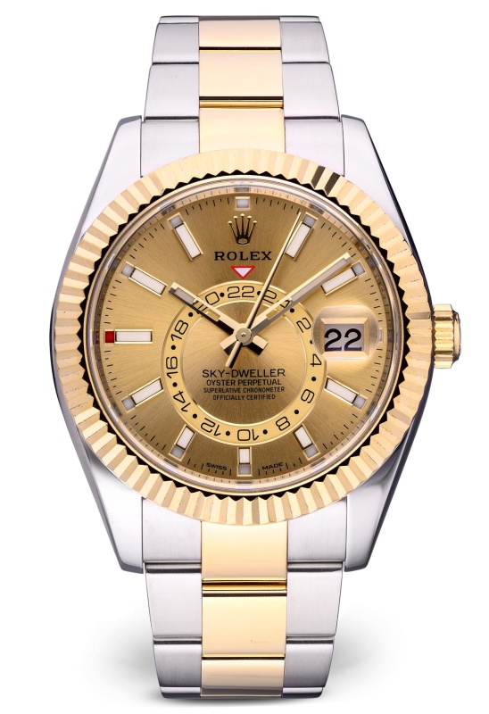 Rolex Sky-Dweller 42mm Steel and Yellow Gold 326933-0001