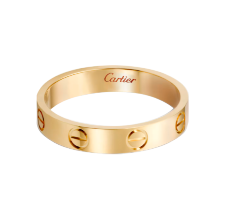 Кольцо Cartier Love Mini Yellow Gold CRB4085051